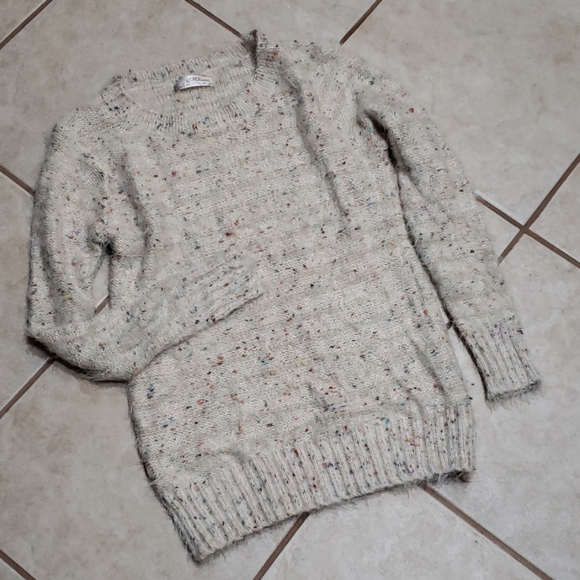 😍Beautiful multi colored/ gold metallic sweater - Picture 2 of 4